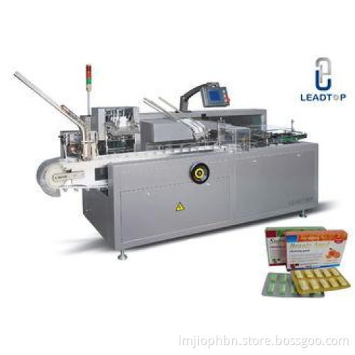 Chewing Gum Packing Automatic Cartoning Machine 50-100 Cart